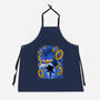 Classic Blue Hedgehog-Unisex-Kitchen-Apron-rmatix