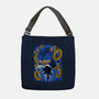 Classic Blue Hedgehog-None-Adjustable Tote-Bag-rmatix