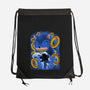 Classic Blue Hedgehog-None-Drawstring-Bag-rmatix