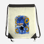 Classic Blue Hedgehog-None-Drawstring-Bag-rmatix