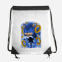 Classic Blue Hedgehog-None-Drawstring-Bag-rmatix