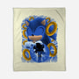 Classic Blue Hedgehog-None-Fleece-Blanket-rmatix
