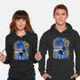Classic Blue Hedgehog-Unisex-Pullover-Sweatshirt-rmatix