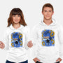 Classic Blue Hedgehog-Unisex-Pullover-Sweatshirt-rmatix