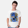 Classic Blue Hedgehog-Mens-Basic-Tee-rmatix