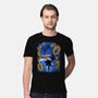 Classic Blue Hedgehog-Mens-Premium-Tee-rmatix
