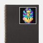 Psychedelic Beagle Kid-None-Glossy-Sticker-Studio Mootant