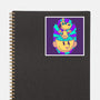 Psychedelic Beagle Kid-None-Glossy-Sticker-Studio Mootant