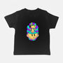 Psychedelic Beagle Kid-Baby-Basic-Tee-Studio Mootant