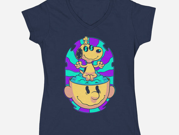 Psychedelic Beagle Kid