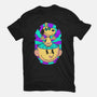 Psychedelic Beagle Kid-Womens-Fitted-Tee-Studio Mootant
