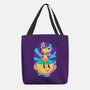 Psychedelic Beagle Kid-None-Basic Tote-Bag-Studio Mootant