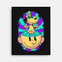 Psychedelic Beagle Kid-None-Stretched-Canvas-Studio Mootant