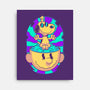 Psychedelic Beagle Kid-None-Stretched-Canvas-Studio Mootant