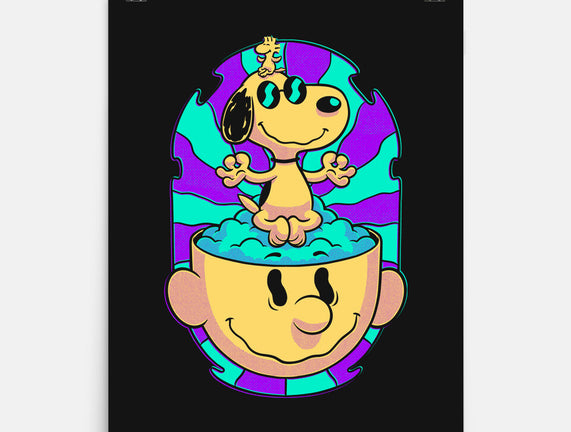 Psychedelic Beagle Kid