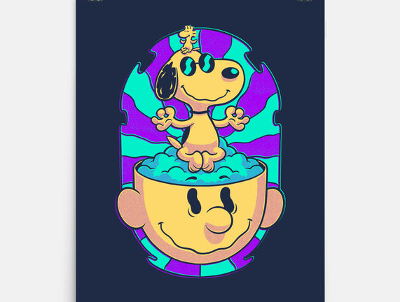 Psychedelic Beagle Kid
