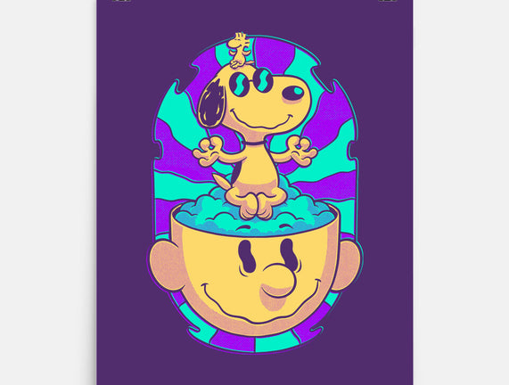 Psychedelic Beagle Kid