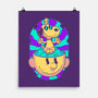 Psychedelic Beagle Kid-None-Matte-Poster-Studio Mootant