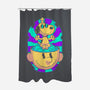 Psychedelic Beagle Kid-None-Polyester-Shower Curtain-Studio Mootant