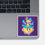 Psychedelic Beagle Kid-None-Glossy-Sticker-Studio Mootant