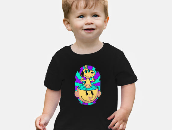 Psychedelic Beagle Kid