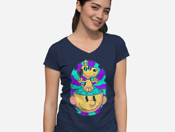 Psychedelic Beagle Kid