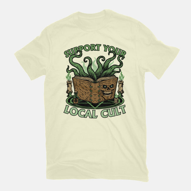 Necronomicon Cultist Book-Mens-Premium-Tee-Studio Mootant
