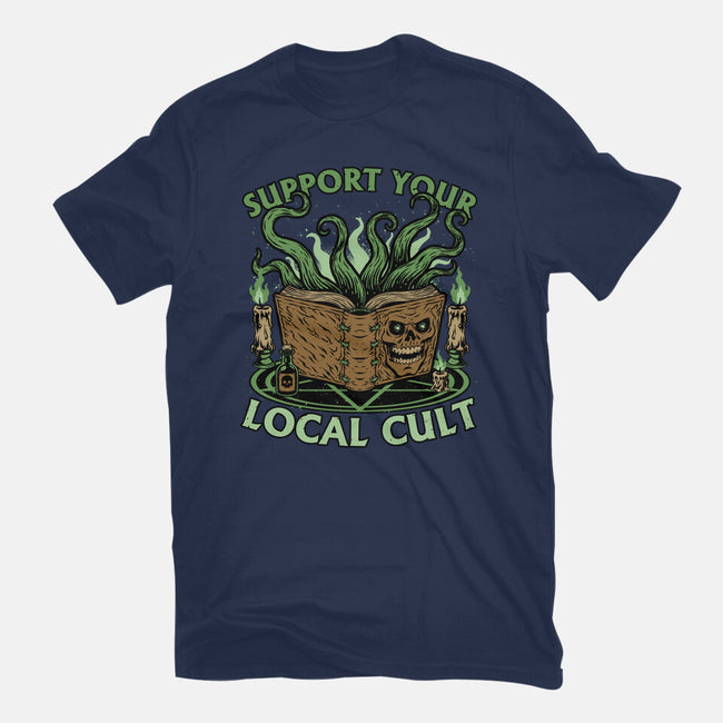 Necronomicon Cultist Book-Mens-Premium-Tee-Studio Mootant