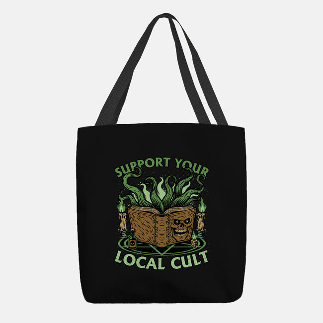 Necronomicon Cultist Book-None-Basic Tote-Bag-Studio Mootant