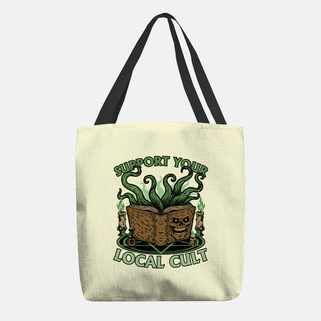 Necronomicon Cultist Book-None-Basic Tote-Bag-Studio Mootant