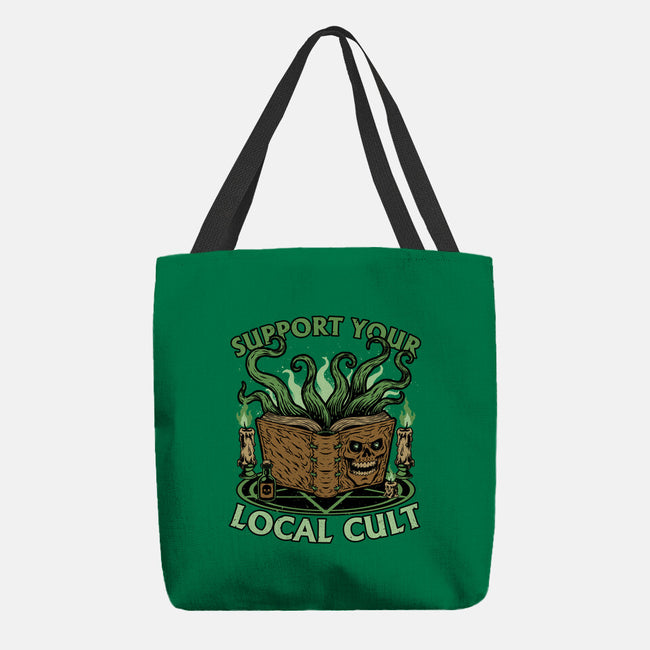Necronomicon Cultist Book-None-Basic Tote-Bag-Studio Mootant