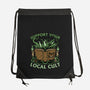 Necronomicon Cultist Book-None-Drawstring-Bag-Studio Mootant