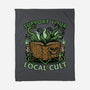 Necronomicon Cultist Book-None-Fleece-Blanket-Studio Mootant