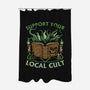 Necronomicon Cultist Book-None-Polyester-Shower Curtain-Studio Mootant