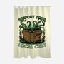 Necronomicon Cultist Book-None-Polyester-Shower Curtain-Studio Mootant