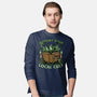 Necronomicon Cultist Book-Mens-Long Sleeved-Tee-Studio Mootant