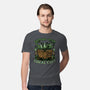 Necronomicon Cultist Book-Mens-Premium-Tee-Studio Mootant