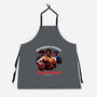 Horror Vampires Blues-Unisex-Kitchen-Apron-Studio Mootant