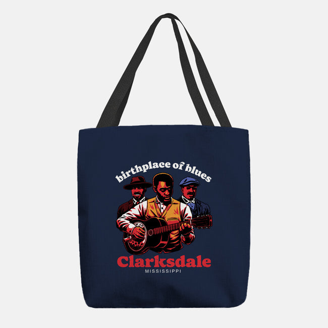 Horror Vampires Blues-None-Basic Tote-Bag-Studio Mootant