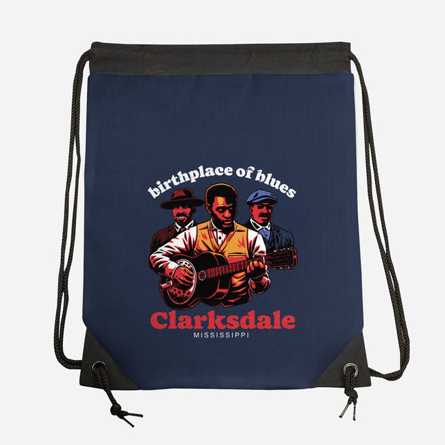 Horror Vampires Blues-None-Drawstring-Bag-Studio Mootant