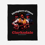 Horror Vampires Blues-None-Fleece-Blanket-Studio Mootant