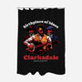 Horror Vampires Blues-None-Polyester-Shower Curtain-Studio Mootant