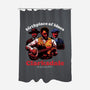 Horror Vampires Blues-None-Polyester-Shower Curtain-Studio Mootant