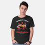 Horror Vampires Blues-Mens-Basic-Tee-Studio Mootant