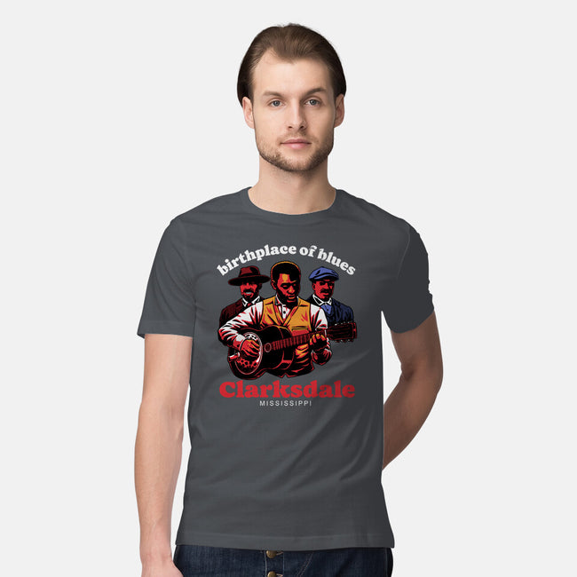 Horror Vampires Blues-Mens-Premium-Tee-Studio Mootant