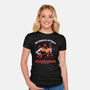 Horror Vampires Blues-Womens-Fitted-Tee-Studio Mootant