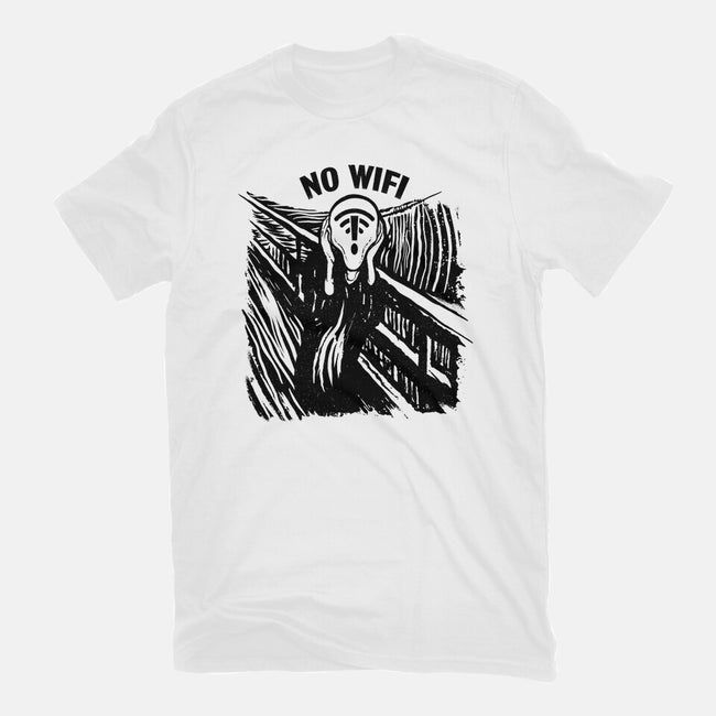 No WIFI Scream-Mens-Basic-Tee-rocketman_art