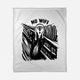 No WIFI Scream-None-Fleece-Blanket-rocketman_art