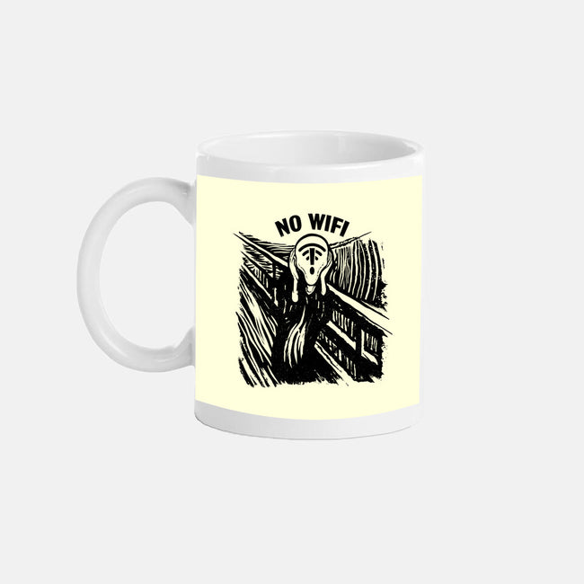 No WIFI Scream-None-Mug-Drinkware-rocketman_art