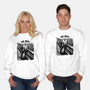 No WIFI Scream-Unisex-Crew Neck-Sweatshirt-rocketman_art